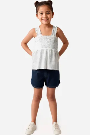 C&A Bata de algodão infantil texturizada