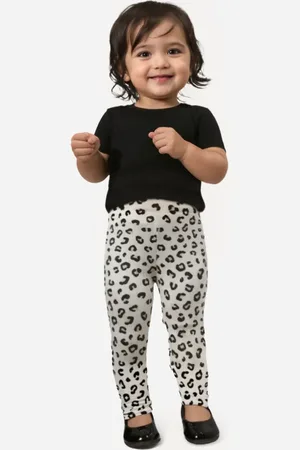 C&A Calça legging infantil animal print colorido