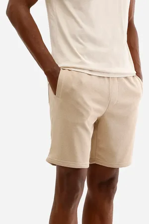 C&A Bermuda jogger masculina de moletom básica bege