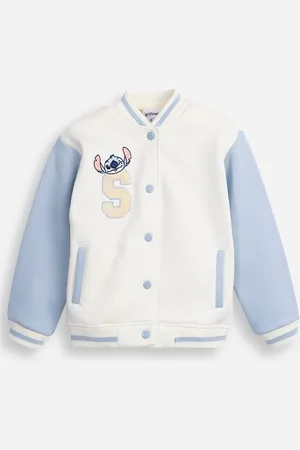 C&A Jaqueta bomber infantil de moletom stitch