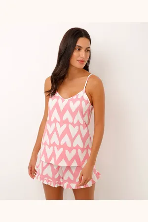 C&A Short doll de algodão corações