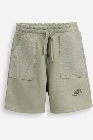 C&A Bermuda reta infantil com linho saint tropez verde