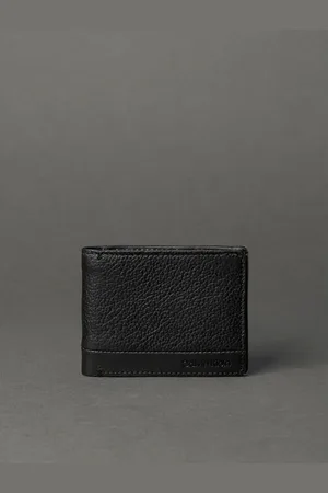 Calvin Klein Carteira Masculina Couro Baixo Relevo