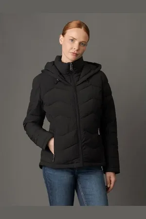 Calvin Klein Jaqueta Feminina Matelassê Logo Jeans