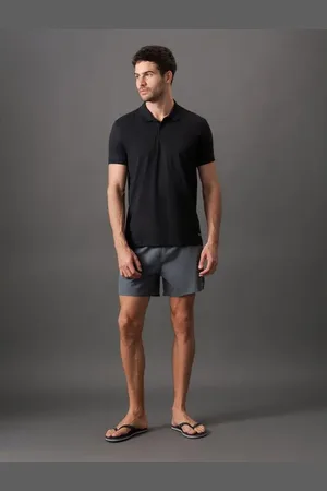 Calvin Klein Polo Manga Curta Swimwear Swimwear