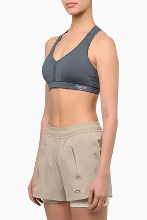 Calvin Klein Short Feminino Tecno Com Compressão Sport
