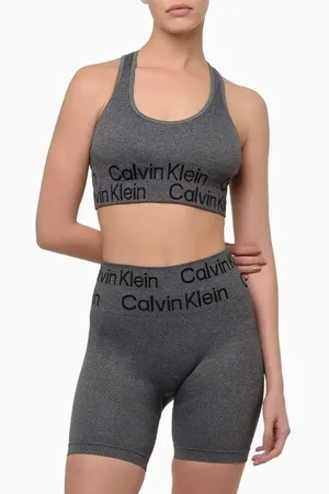 Calvin Klein Top Nadador Tonal Logo Seamless Sport