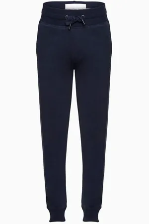 Calvin Klein Calça Menino Moletom Bordado Jeans