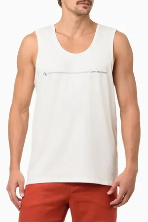 Calvin Klein Regata Masculina Logo Palito