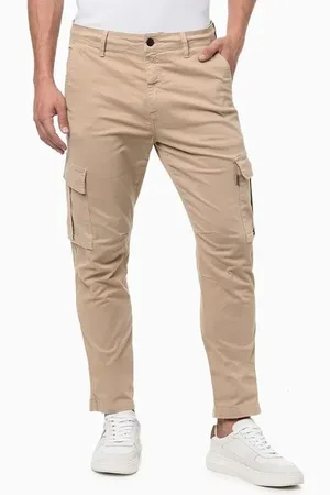Calvin Klein Calça Masculina Color Taper Cargo Jeans