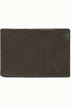 Calvin Klein Porta Cartão Masculino Queima Jeans