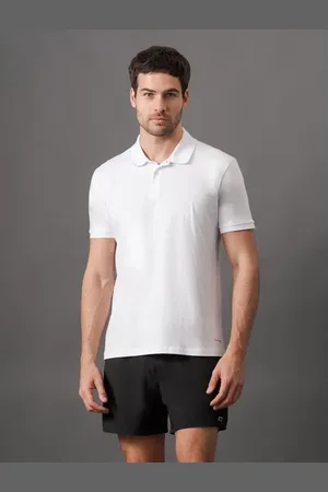 Calvin Klein Polo Masculina Manga Curta Swimwear