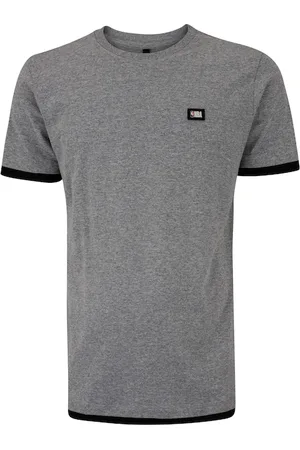 AmazonBasics Camiseta Masculina Manga Curta Rubber N0134