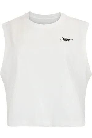 Nike Blusa Cropped Regata Feminina Sportswear Club SL