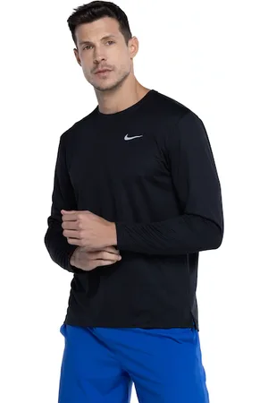 Nike Camiseta Masculina Manga Longa Dri-Fit Miler Top