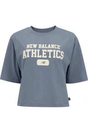 New Balance Blusa Cropped Feminina Heritage
