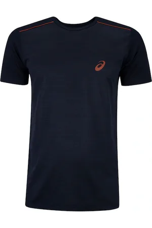 Asics Camiseta Masculina Manga Curta Mesh Respirável Anti-Odor