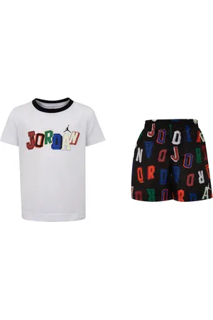 Nike Conjunto Jordan Infantil Camiseta + Bermuda Court Of Legends SP25