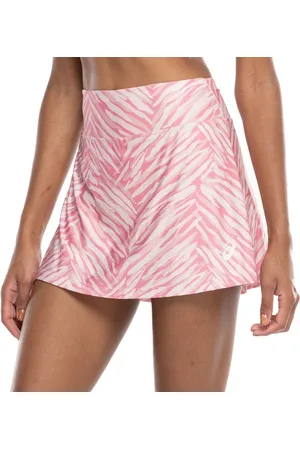 Asics Short-Saia Feminino Estampa Zebra