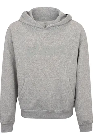 Asics Blusa de Moletom Infantil com Capuz Canguru
