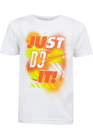 Nike Camiseta Infantil Manga Curta Just Do It Energy