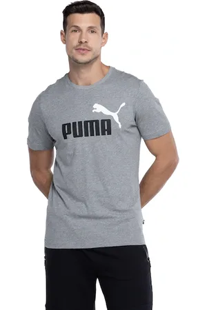 PUMA Camiseta Manga Curta Essential 2 Col Logo Tee - Masculina