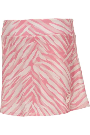 Asics Short-Saia Estampa Zebra Infantil