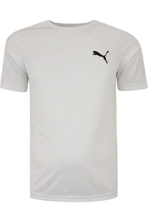 PUMA Camiseta Masculina Manga Curta Ess Small Logo Poly