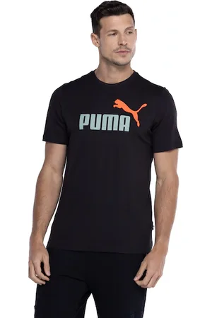 PUMA Camiseta Manga Curta Essential 2 Col Logo Tee - Masculina