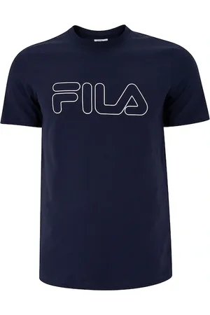 Fila Camiseta Masculina Manga Curta Letter Outline