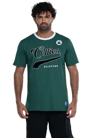 AmazonBasics Camiseta do Boston Celtics Masculina NB995 Floco Team
