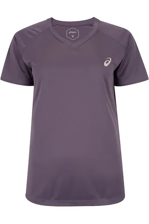 Asics Camiseta Manga Curta Basic Logo Feminina