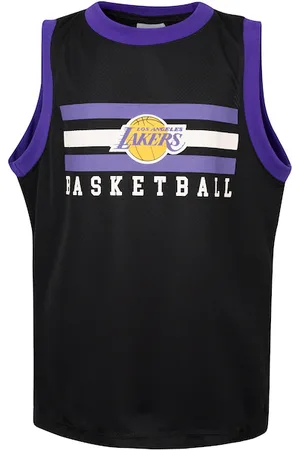 AmazonBasics Camiseta Regata do Los Angeles Lakers Juvenil Wordmark N0332