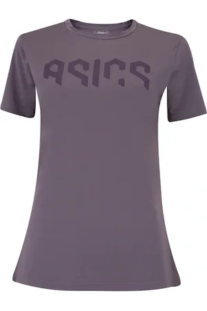 Asics Camiseta Feminina Manga Curta Logo Treino