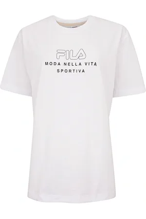 Fila Camiseta Feminina Manga Curta Over Vita Outline