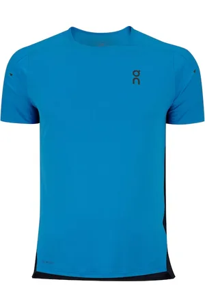 On Running Camiseta Masculina Manga Curta Performance-T Malibu Navy