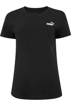 PUMA Camiseta Feminina Manga Curta Essentials Small NO 1 Logo Tee
