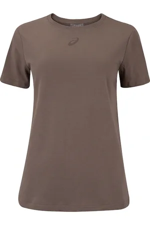 Asics Camiseta Feminina Manga Curta Malha Spiral