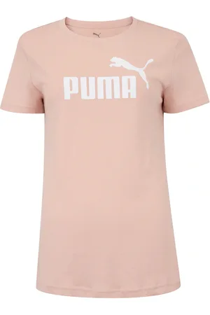 PUMA Camiseta Feminina Manga Curta Essentials NO 1 Logo Tee S