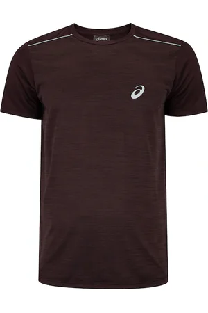 Asics Camiseta Masculina Manga Curta Mesh Respirável Anti-Odor