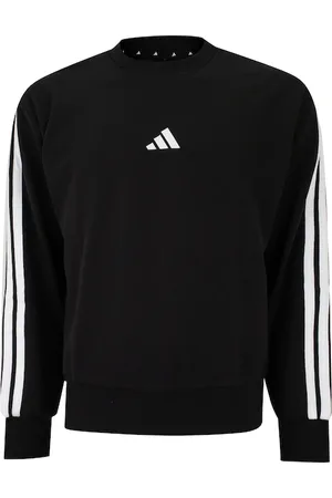 adidas Blusa de Moletom Masculina Essentials 3 Listras