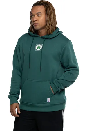 AmazonBasics Blusa de Moletom do Boston Celtics Masculina com Capuz Fechado N0002