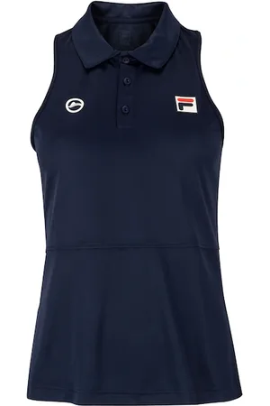 Fila Camiseta Regata Feminina Gola Polo Tennis Game Rio Open 25