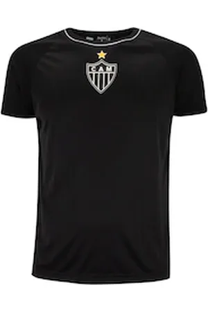 Braziline Camiseta do Atlético-MG Masculina Firmamento