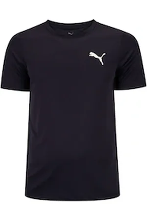 PUMA Camiseta Masculina Manga Curta Ess Small Logo Poly