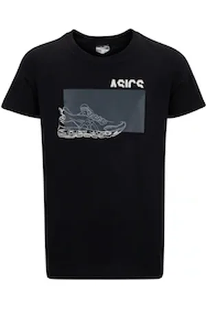 Asics Camiseta Infantil Manga Curta Sneaker Casual