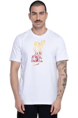 Nike Camiseta do Liverpool Masculina Manga Curta Crest Tee