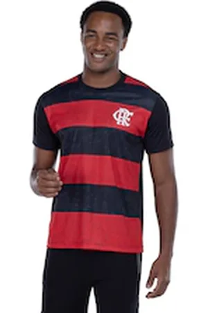 Braziline Camiseta do Flamengo Masculina Torcedor