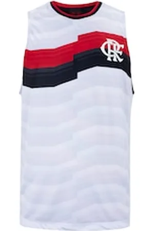Braziline Camiseta Regata do Flamengo Masculina Aro