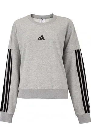adidas Blusa de Moletom Feminina Essentials 3 Listras